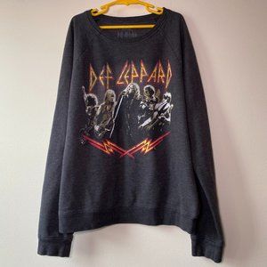 Def Leppard Women's Long Sleeve T-Shirt, Size Medium